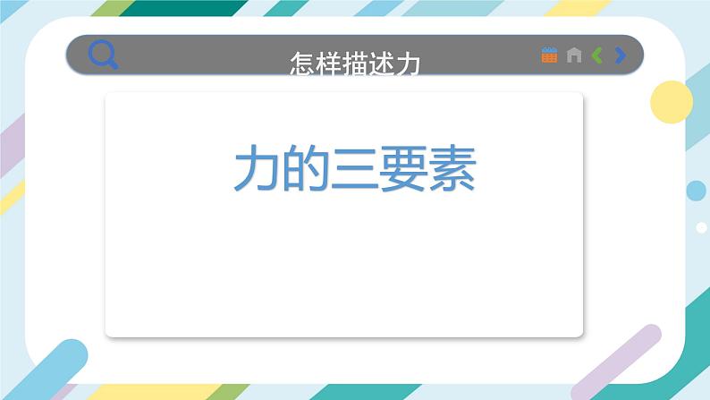 【核心素养目标】沪科版+初中物理+八年级全一册 6.2 怎样描述力 课件+教案+练习（含教学反思和答案）03