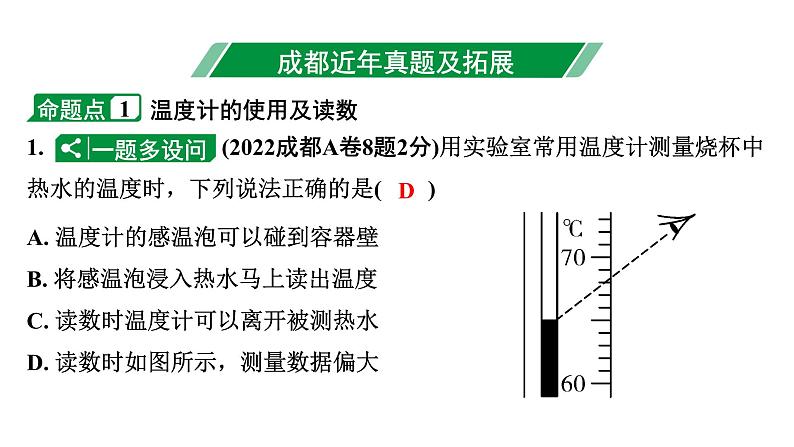 2024成都中考物理二轮专题复习 第3讲 物态变化（课件）第3页