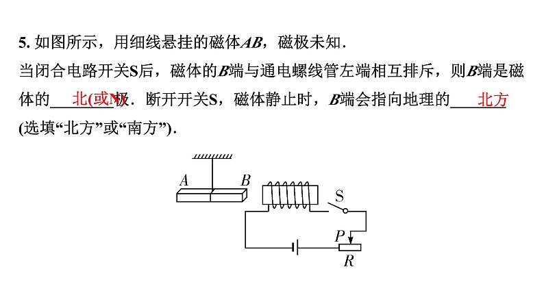 2024成都中考物理二轮专题复习 第21讲 磁与电  电磁相互作用及应用（课件）第7页