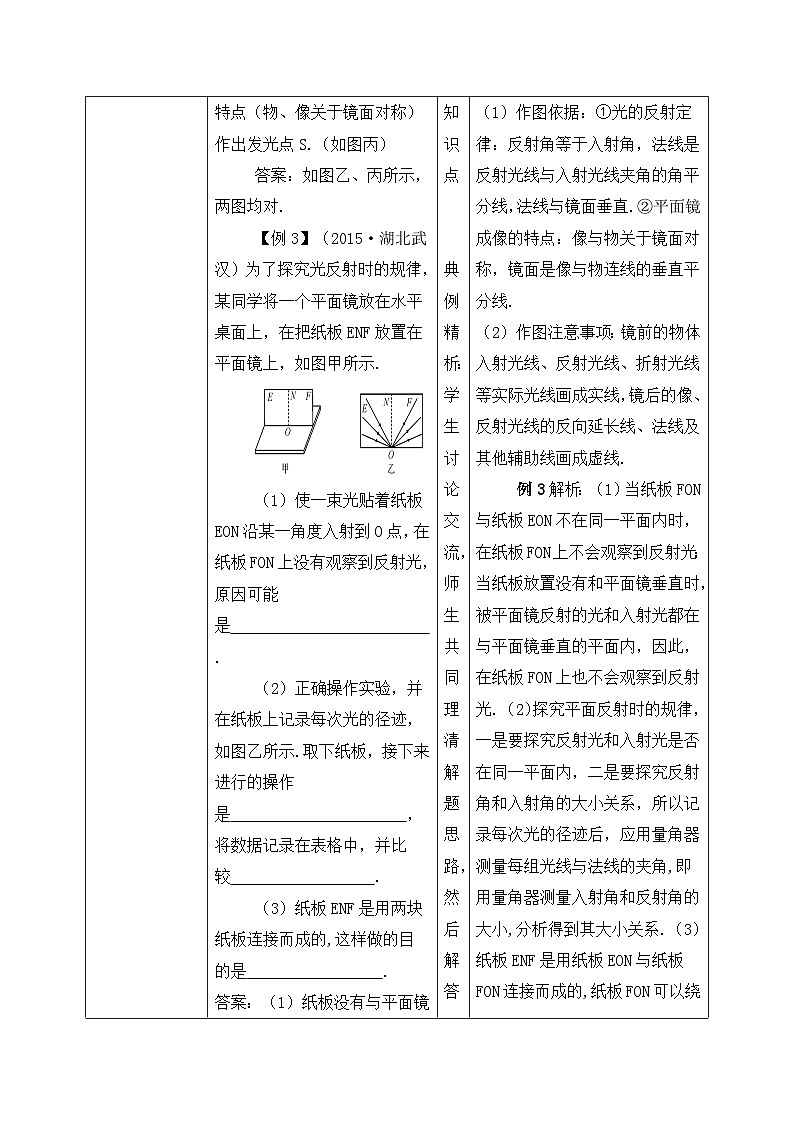 人教版八年级上册第四章《光现象》章末复习精品习题课件+教学设计+单元检测题（含参考答案）03