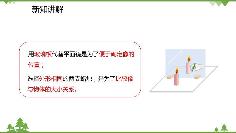 人教版物理八年级上册 第4章 第3节 平面镜成像课件第7页