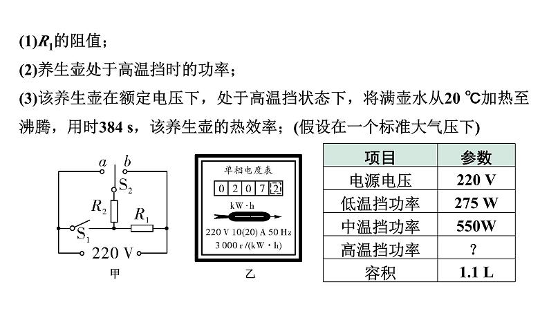 2024甘肃中考物理二轮专题复习 微专题 用电器类相关计算 （课件）第8页