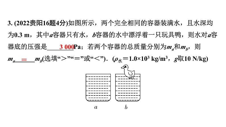 2024贵阳中考物理二轮重点专题研究 微专题 密度、压强、浮力综合判断（课件）04