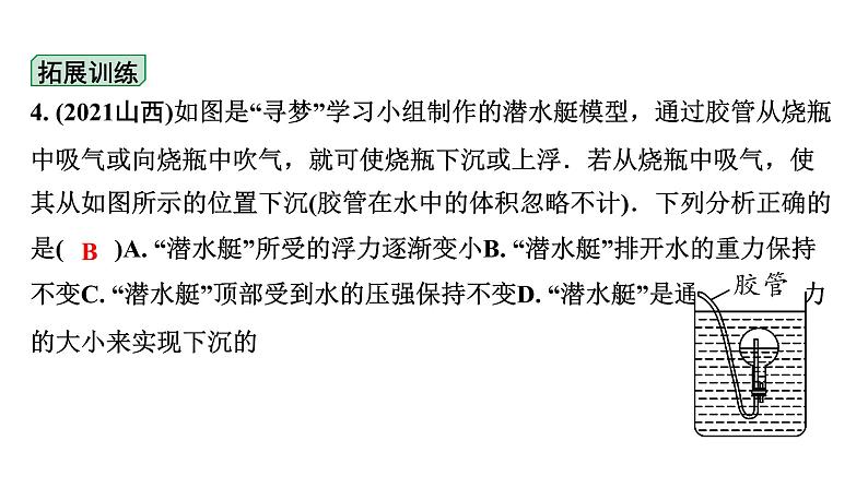 2024贵阳中考物理二轮重点专题研究 微专题 密度、压强、浮力综合判断（课件）05