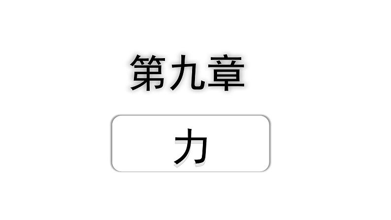 2024贵州中考物理二轮重点专题研究 第九章  力（课件）第1页