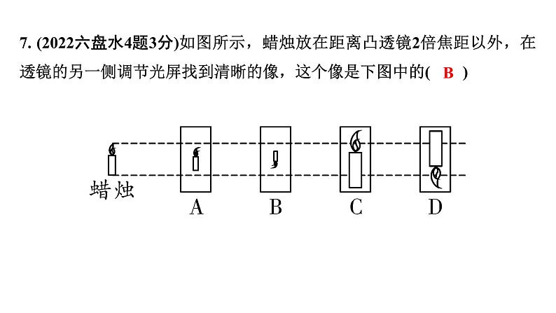 2024贵州中考物理二轮重点专题研究 第三章 透镜及其应用（课件）08