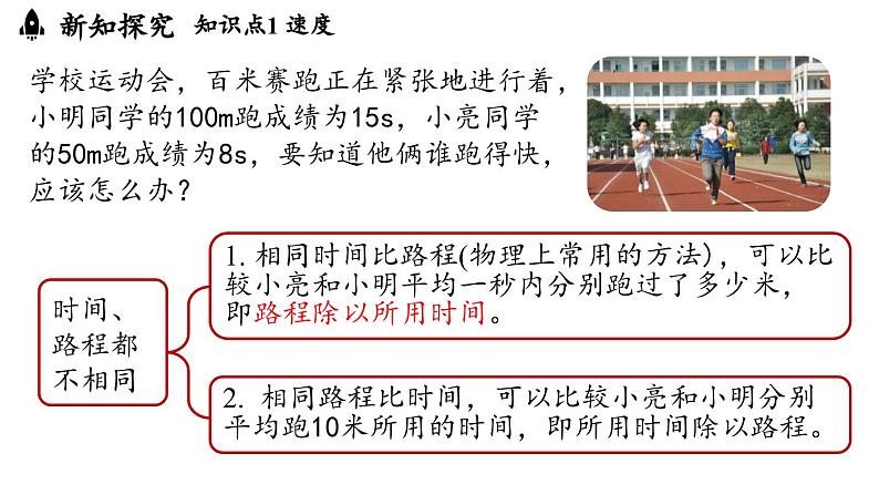 1.3运动的快慢  课件--2024-2025学年人教版物理八年级上册第7页