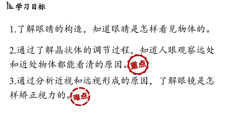 5.4眼睛和眼镜 课件--2024-2025学年人教版物理八年级上册02