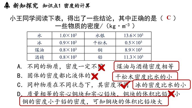 6.2密度第2课时 课件--2024-2025学年人教版物理八年级上册07