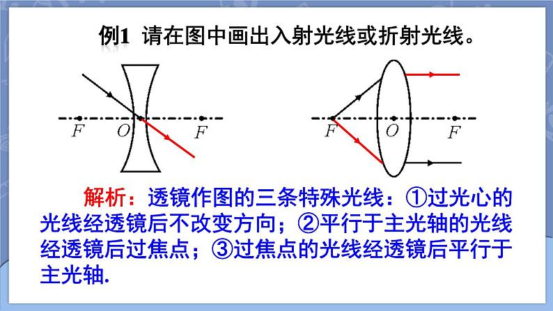 第五章 透镜及其应用 本章复习和总结 课件 2024-2025学年 人教版物理八年级上册07