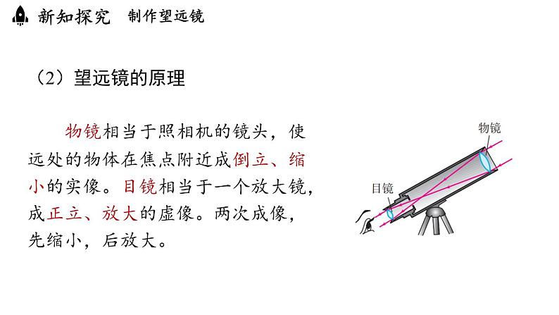 5.5跨学科实践：制作望远镜第7页