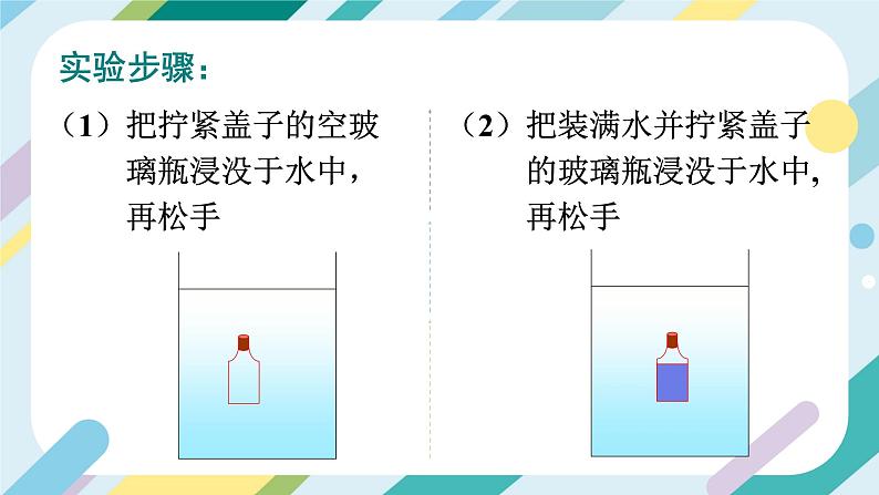 【核心素养目标】沪科版+初中物理+八年级全一册 9.3  物体的浮与沉 课时1 课件+教案+练习（含教学反思和答案）08