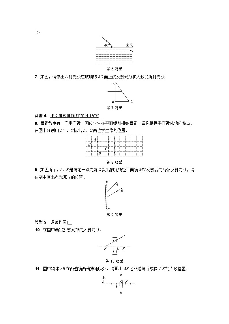 2024海南中考物理二轮复习专题专项训练 专题三 作图题 (含答案)第2页