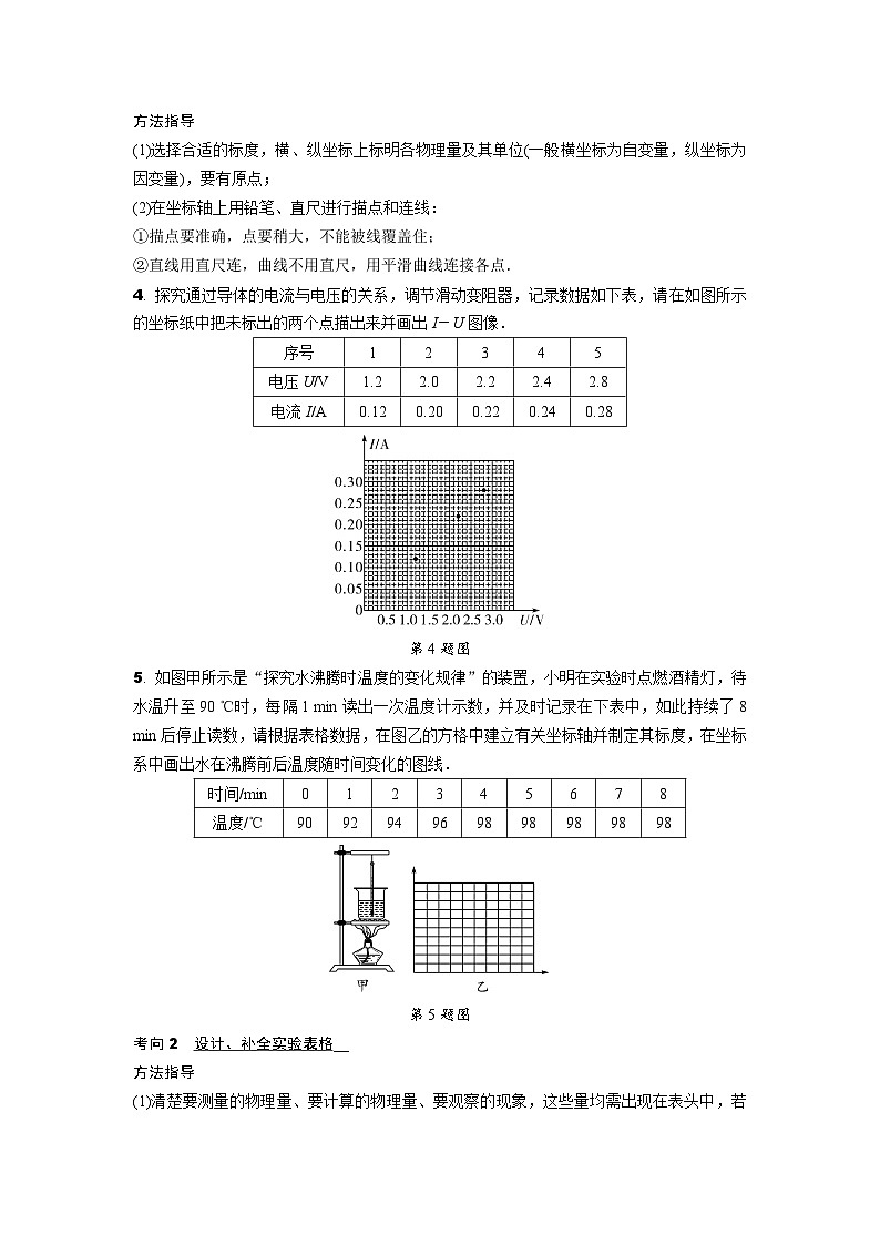 2024海南中考物理二轮复习专题专项训练 专题四 实验题 (含答案)02