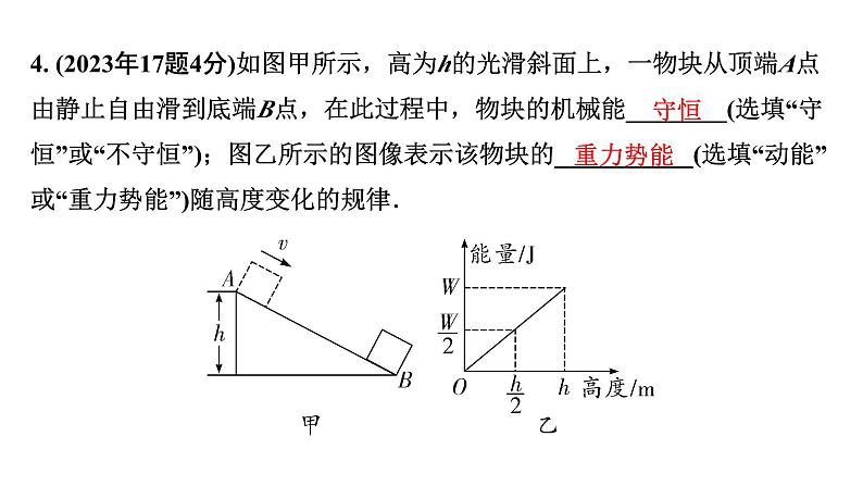 2024海南中考物理二轮重点专题研究 第八讲 第四节 合理利用机械能（课件）第5页