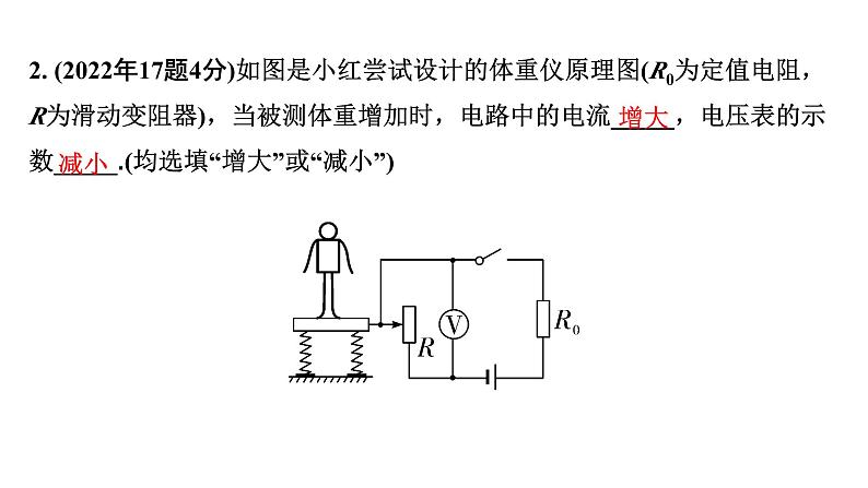 2024海南中考物理二轮重点专题研究 微专题 动态电路分析（课件）第4页