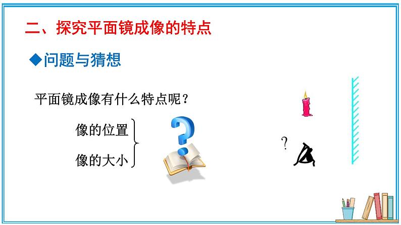 4.3 平面镜成像的特点 课件---2024-2025学年北师大版物理八年级上册05