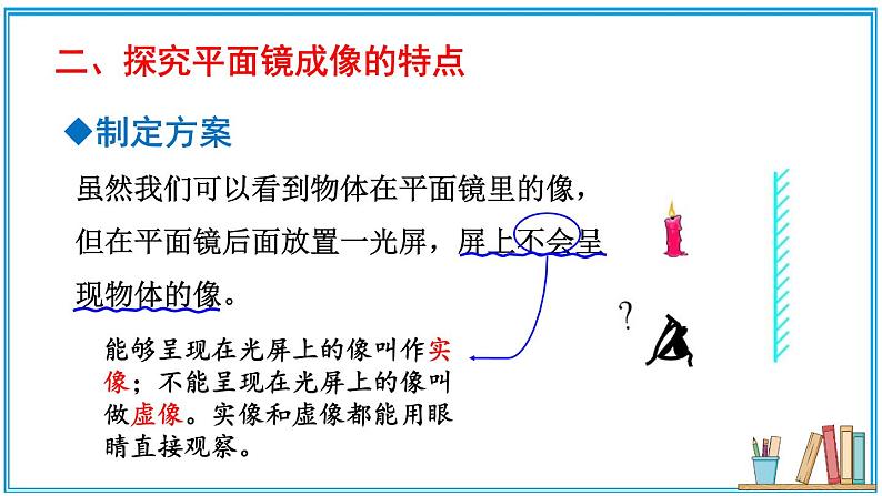 4.3 平面镜成像的特点 课件---2024-2025学年北师大版物理八年级上册07