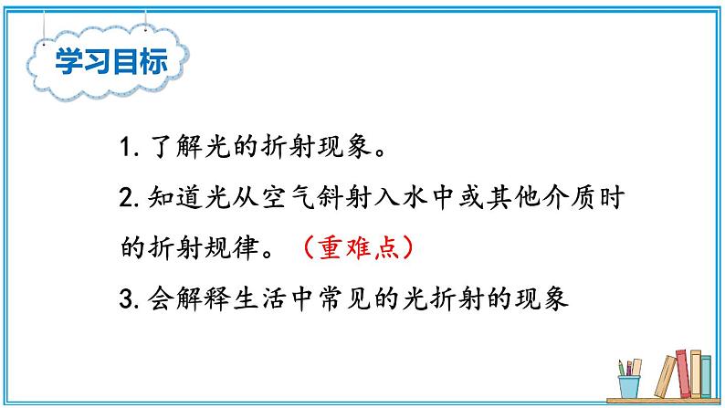 4.4 光的折射 课件---2024-2025学年北师大版物理八年级上册02