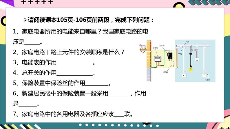 沪粤版物理九年级下册 18.1 《家庭电路》课件第6页