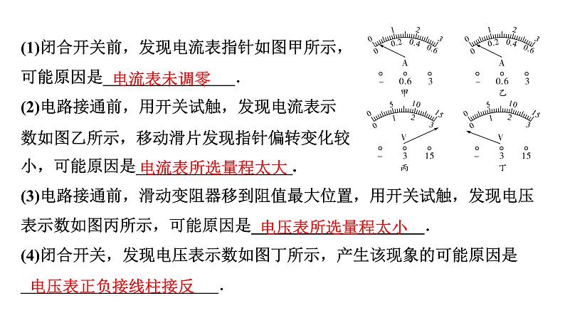 2024江苏中考物理二轮重点专题研究 微专题 电路故障分析（课件）第6页