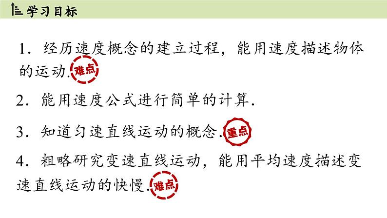 人教版八年级物理上册课件 1.3运动的快慢第2页
