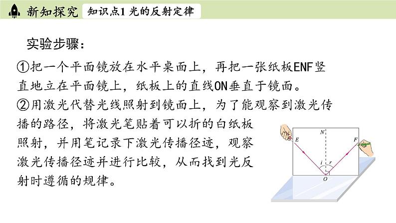 人教版八年级物理上册课件 4.2光的反射第8页