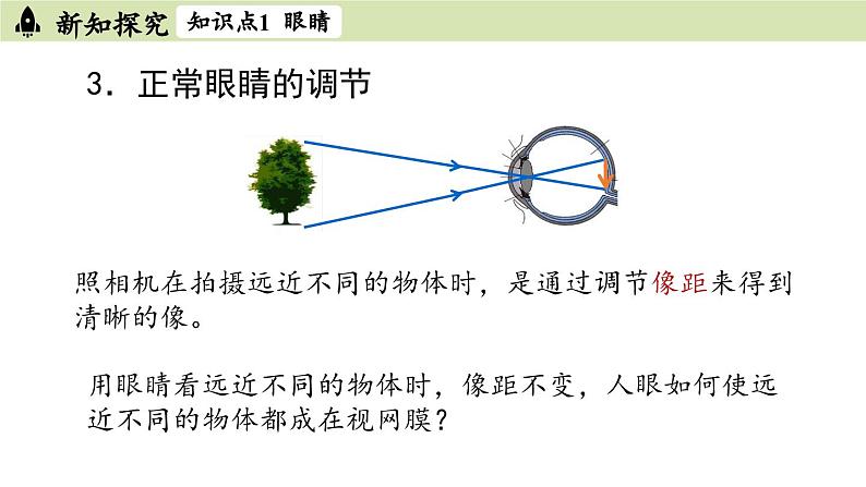 人教版八年级物理上册课件 5.4眼睛和眼镜07