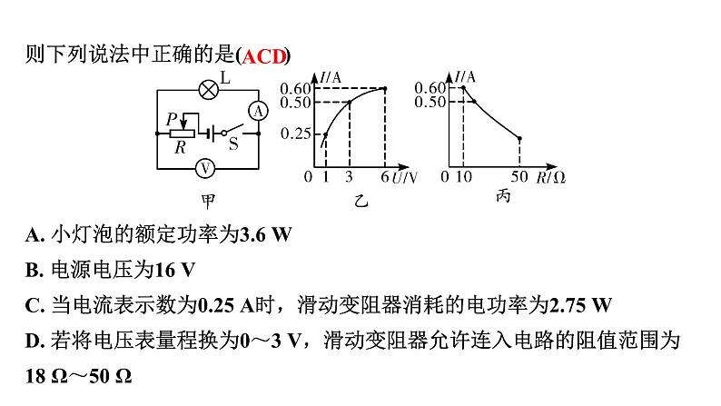 2024辽宁中考物理二轮重点专题研究 微专题 动态电路——电路图结合图像类相关计算（课件）06