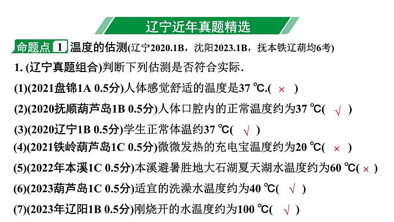 2024辽宁中考物理二轮重点专题研究 第15讲 物态变化（课件）第3页