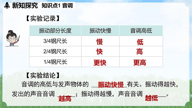 (2024)人教版物理八年级上册(2-2)声音的特性PPT课件08