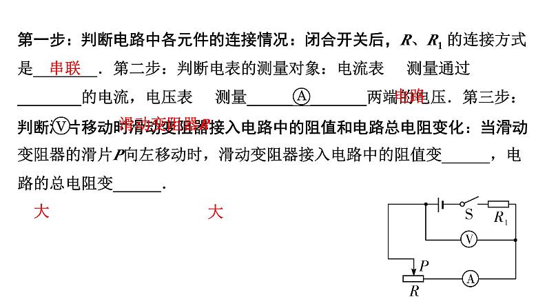 2024内蒙古中考物理二轮复习 微专题 动态电路分析 （课件）第4页