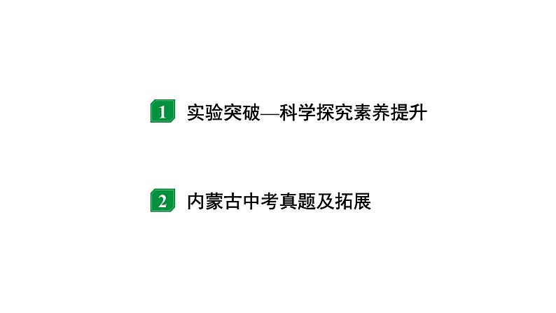 2024内蒙古中考物理二轮复习 微专题 欧姆定律实验对比复习 （课件）第2页