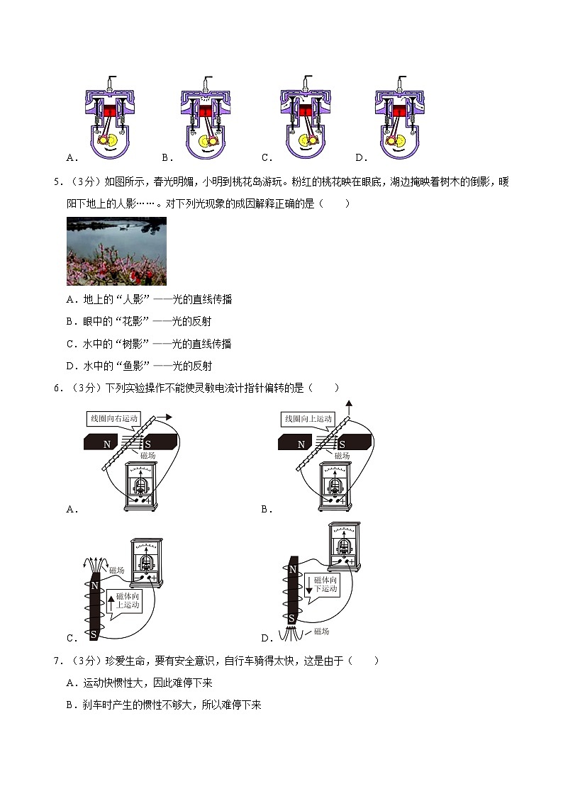 2024年广东省汕尾市陆丰市中考物理二模试卷02