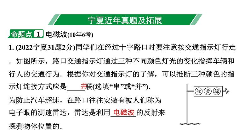 2024宁夏中考物理二轮复习 第17讲 信息的传递 能源与可持续发展（课件）03