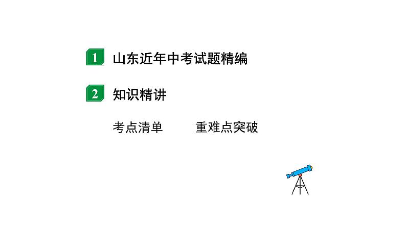 2024山东中考物理二轮复习 微专题 欧姆定律的理解及简单计算（课件）第2页