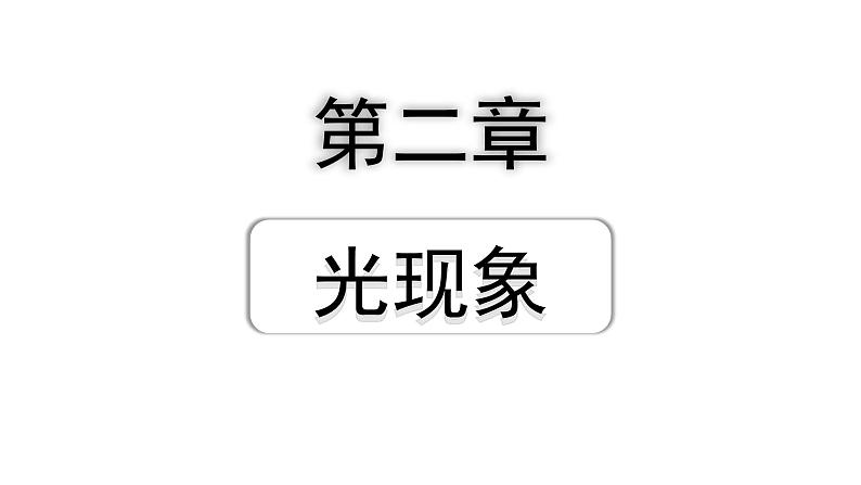 2024山东中考物理二轮重点专题研究 第二章  光现象（课件）第1页