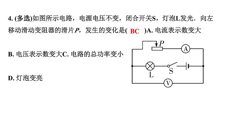 2024山东中考物理二轮重点专题研究 微专题 动态电路分析（课件）第6页