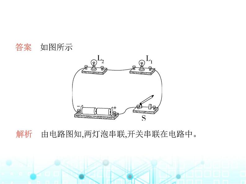 沪粤版初中九年级物理专项素养综合练(三)简单电路作图课件第7页