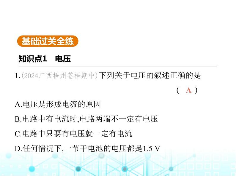 沪粤版初中九年级物理13-5怎样认识和测量电压课件02