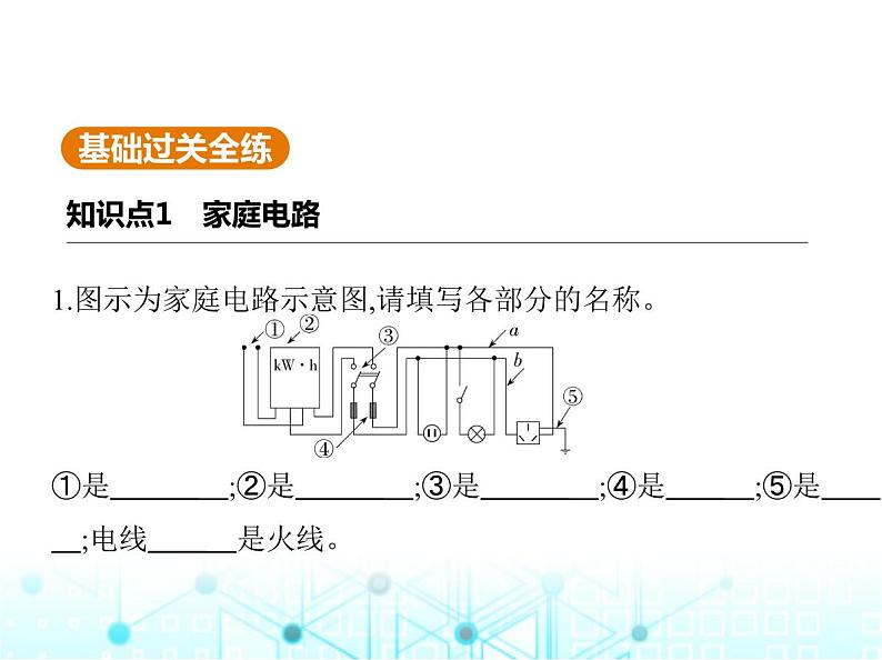 沪粤版初中九年级物理18-1家庭电路课件第2页