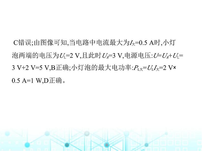 沪粤版初中九年级物理第十五章电能与电功率素养综合检测课件第8页