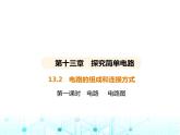 沪粤版初中九年级物理13-2第一课时电路电路图课件
