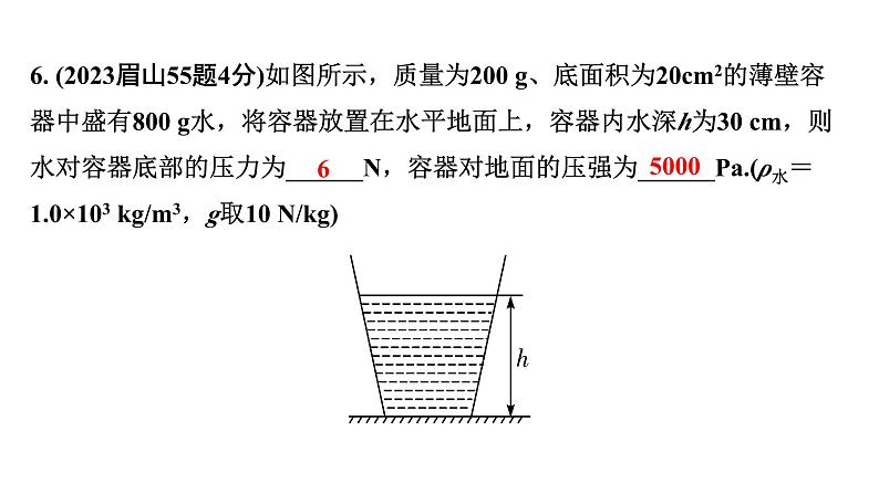 2024四川中考物理二轮重点专题研究 第十讲  压  强 第2节  液体压强（课件）第8页