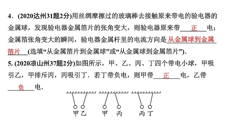 2024四川中考物理二轮重点专题研究 微专题 电流和电路  电压  电阻（课件）第6页