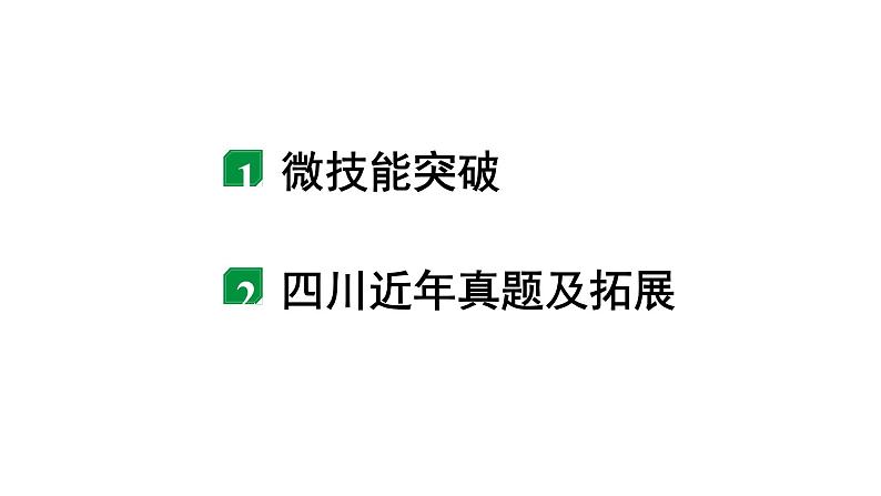 2024四川中考物理二轮重点专题研究 微专题 电路故障分析（课件）02