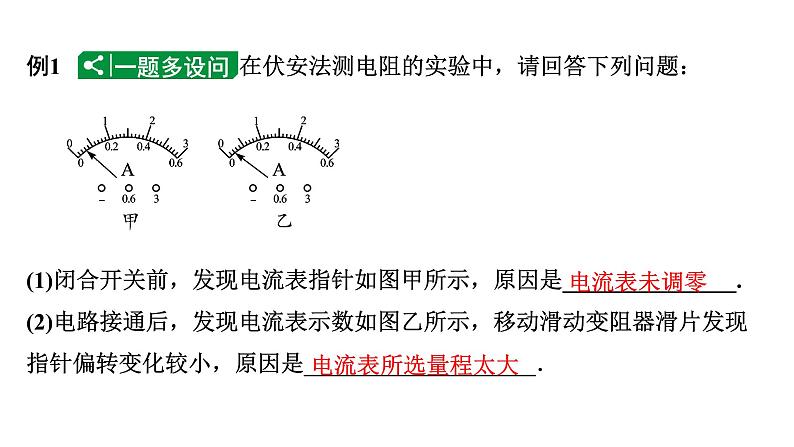 2024四川中考物理二轮重点专题研究 微专题 电路故障分析（课件）04