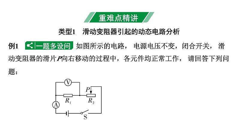 2024天津中考物理二轮重点专题研究 微专题 动态电路分析计（课件）第3页