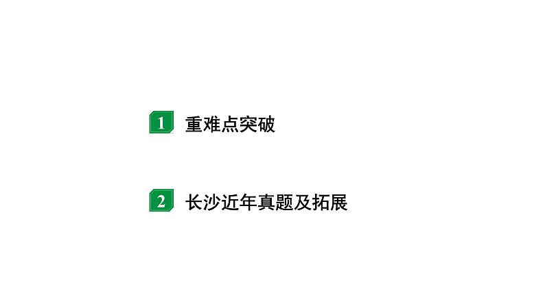 2024长沙中考物理二轮专题复习 微专题 电路故障分析 （课件）02