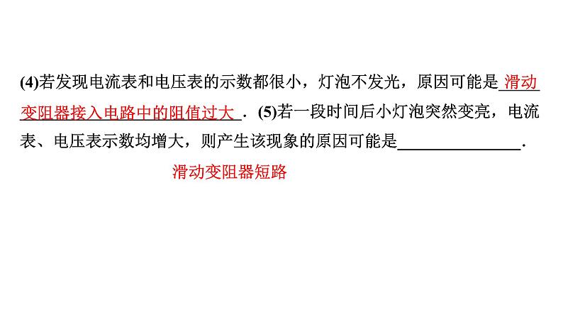 2024长沙中考物理二轮专题复习 微专题 电路故障分析 （课件）08